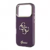 Custodia posteriore GUESS 4G Script Metal per Apple iPhone 18 Pro / 17 Pro - bordeaux