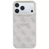 Custodia MagSafe GUESS Embossed 4G Classic per iPhone 17 Pro / 18 Pro - rosa