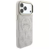 Custodia MagSafe GUESS Embossed 4G Classic per iPhone 17 Pro / 18 Pro - rosa