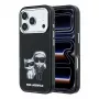Custodia MagSafe Karl Lagerfeld Karl & Choupette Bodies Sketch Print per iPhone 18 Pro Max / 17 Pro Max - nero