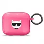 Karl Lagerfeld KLA3UCHFP Custodia per AirPods 3 rosa Choupette