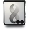 GUESS Custodia MagSafe 4G Classic per Samsung Galaxy Z Flip8 - Nero