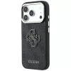 GUESS Custodia 4G e Big Resin Logo per iPhone 17 Pro Max / 18 Pro Max - Nero