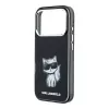 Karl Lagerfeld Custodia MagSafe IML Choupette Body Sketch Print per iPhone 18 Pro Max / 17 Pro Max - Nero