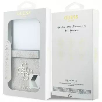 GUESS Custodia rigida 4G Big Logo per Samsung Galaxy Z Flip5 - Rosa