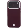 BMW Custodia MagSafe Sign Inclined Deboss Letters per iPhone 18 Pro Max / 17 Pro Max - Bordeaux