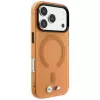 BMW M Custodia MagSafe IML Frosted Metal Logo & Trims per iPhone 18 Pro Max / 17 Pro Max - Arancione