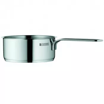 WMF Mini Rondel Pentola 0,9L, 12cm, Cromargan 18/10 acciaio inox, adatta all'induzione, argento