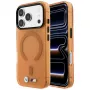BMW M Custodia MagSafe IML Frosted Metal Logo & Trims per iPhone 18 Pro / 17 Pro - Arancione