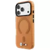 BMW M Custodia MagSafe IML Frosted Metal Logo & Trims per iPhone 18 Pro / 17 Pro - Arancione