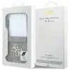 GUESS Custodia rigida Big 4G Logo per Samsung Galaxy Z Flip4 - Marrone