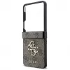 GUESS Custodia rigida Big 4G Logo per Samsung Galaxy Z Flip4 - Marrone