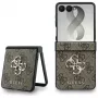 GUESS Custodia rigida Big 4G Logo per Samsung Galaxy Z Flip4 - Marrone