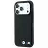 BMW M Custodia MagSafe Tire Track Metall-Logo per iPhone 18 Pro Max / 17 Pro Max - Nero