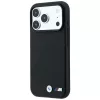 BMW M Custodia MagSafe Tire Track Metal Logo per iPhone 18 Pro / 17 Pro - Nero