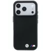 BMW M Custodia MagSafe Tire Track Metal Logo per iPhone 18 Pro / 17 Pro - Nero