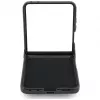 Karl Lagerfeld Custodia Karl & Choupette Saffiano Pins per Samsung Galaxy Z Flip8 - Nero