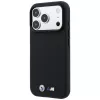 BMW M Custodia MagSafe Quadrille Kevlar Metall-Logo per iPhone 18 Pro / 17 Pro - Nero