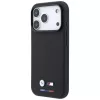 BMW M Custodia MagSafe Quadrille Kevlar Tricolor & Metall-Logo per iPhone 18 Pro / 17 Pro - Nero