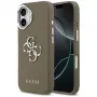 Guess Grained Big 4G Classic Logo custodia per Apple iPhone 17 - Marrone