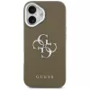 Guess Grained Big 4G Classic Logo custodia per Apple iPhone 17 - Marrone