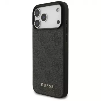 GUESS 4G Classic custodia protettiva per iPhone 18 Pro Max / 17 Pro Max - Nero