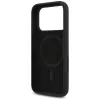 Karl Lagerfeld Silicone Karl & Choupette Ring custodia MagSafe per iPhone 17 Pro Max - Nero