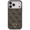 GUESS 4G Triangle Logo custodia MagSafe per iPhone 18 Pro Max / 17 Pro Max - Marrone