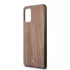 Mercedes-Benz Wood Line Noce custodia rigida per Samsung Galaxy S20+ (SM-G985) - Marrone