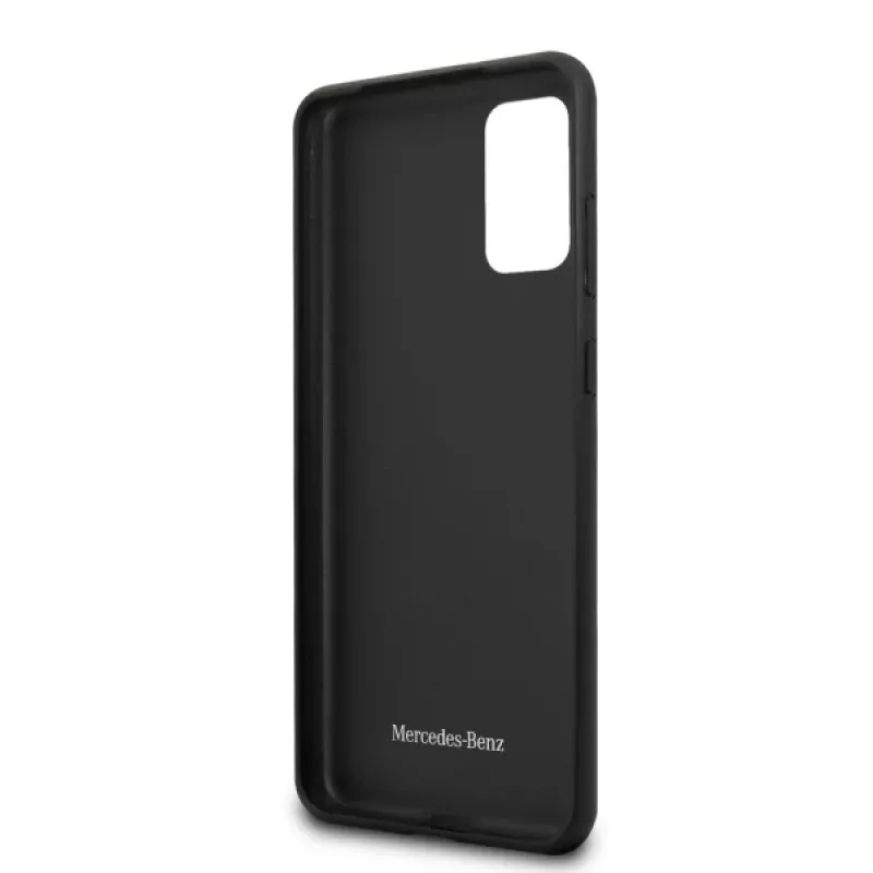 Mercedes-Benz Wood Line Noce custodia rigida per Samsung Galaxy S20+ (SM-G985) - Marrone