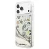 Karl Lagerfeld Liquid Glitter Beach & Sand custodia per iPhone 18 Pro Max / 17 Pro Max – Beige