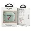 GUESS custodia in silicone Vintage per AirPods Pro - Blu Fucsia