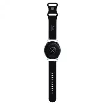 Hello Kitty cinturino in silicone con testa Kitty per smartwatch, 22 mm, Nero