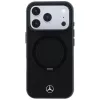 Mercedes custodia in pelle con anello supporto MagSafe per iPhone 18 Pro Max / 17 Pro Max - Nero