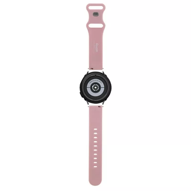 Hello Kitty bracciale universale in silicone con motivo testa di Kitty, rosa, 20 mm