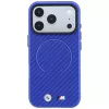 BMW M custodia MagSafe Carbon Printed Ring per iPhone 18 Pro / 17 Pro - blu