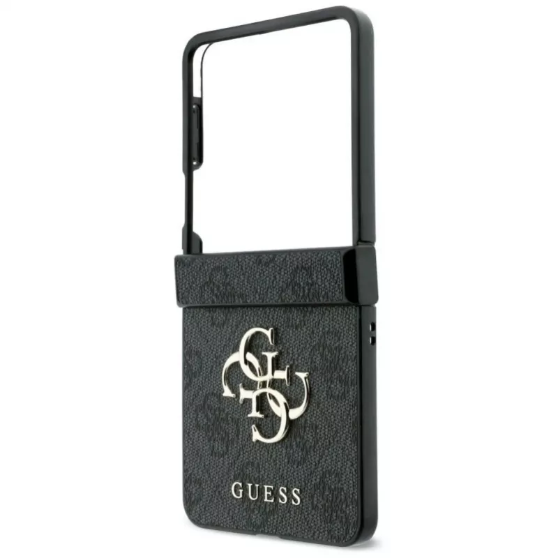 GUESS Big 4G Logo custodia per Samsung Galaxy Z Flip 5 - nero