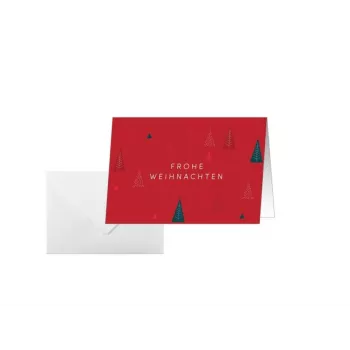 SIGEL DS636 biglietti di auguri Ruby Pines DIN A6, confezione da 25 con buste