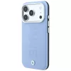 BMW Custodia MagSafe Sign Centered Deboss per iPhone 18 Pro / 17 Pro - blu