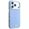 BMW Custodia MagSafe Sign Centered Deboss per iPhone 18 Pro / 17 Pro - blu