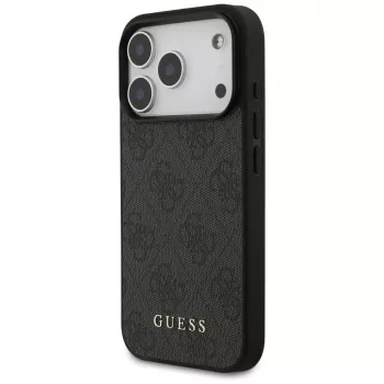 GUESS 4G Classic Custodia posteriore protettiva per Apple iPhone 18 Pro / 17 Pro - nero
