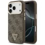 Custodia MagSafe GUESS 4G Triangle Logo per iPhone 17 Pro / 18 Pro - Marrone