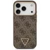 Custodia MagSafe GUESS 4G Triangle Logo per iPhone 17 Pro / 18 Pro - Marrone