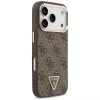 Custodia MagSafe GUESS 4G Triangle Logo per iPhone 17 Pro / 18 Pro - Marrone