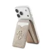 GUESS 4G Stand & Mirror custodia portafoglio MagSafe per iPhone - rosa