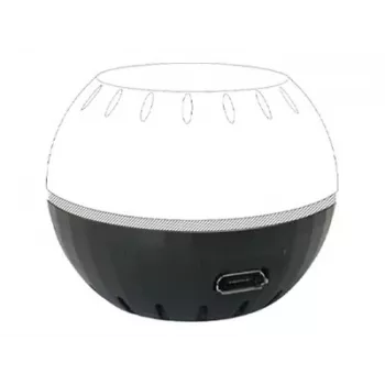 Shelly H&T USB Add-on modulo di alimentazione nero