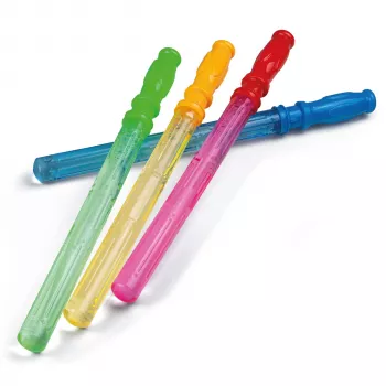 PUSTEFIX spada di sapone in vari colori | incl. 180 ml soluzione per bolle di sapone | giocattolo da esterno per bambini dai 3 anni