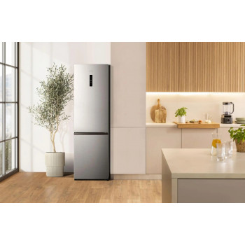 Gorenje NRK620EAXL4 Frigorifero-congelatore a libera installazione, capacità totale 331L, NoFrost Plus, finitura acciaio inox, classe energetica E