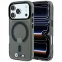 BMW M IML Glossy Metal Logo & Trims custodia MagSafe per iPhone 18 Pro / 17 Pro - nero
