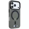BMW M IML Glossy Metal Logo & Trims custodia MagSafe per iPhone 18 Pro / 17 Pro - nero